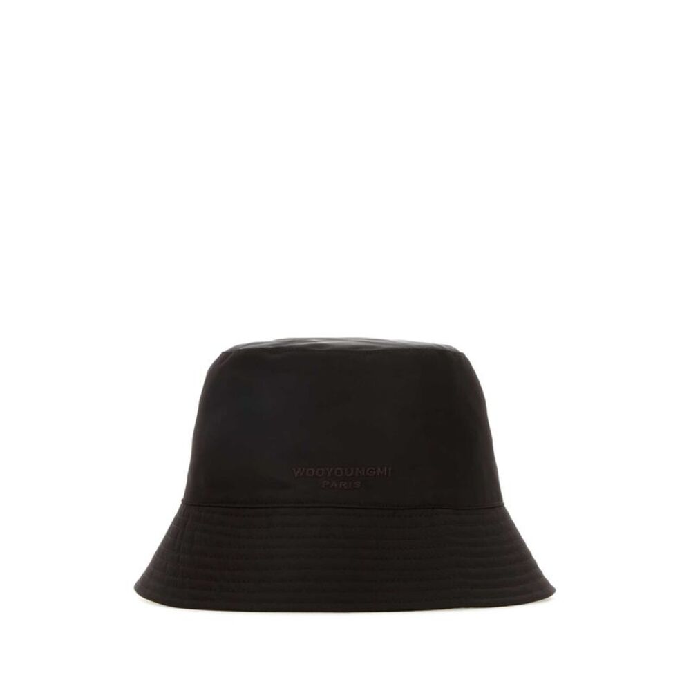 Wooyoungmi Men Dark Brown Nylon Bucket Hat